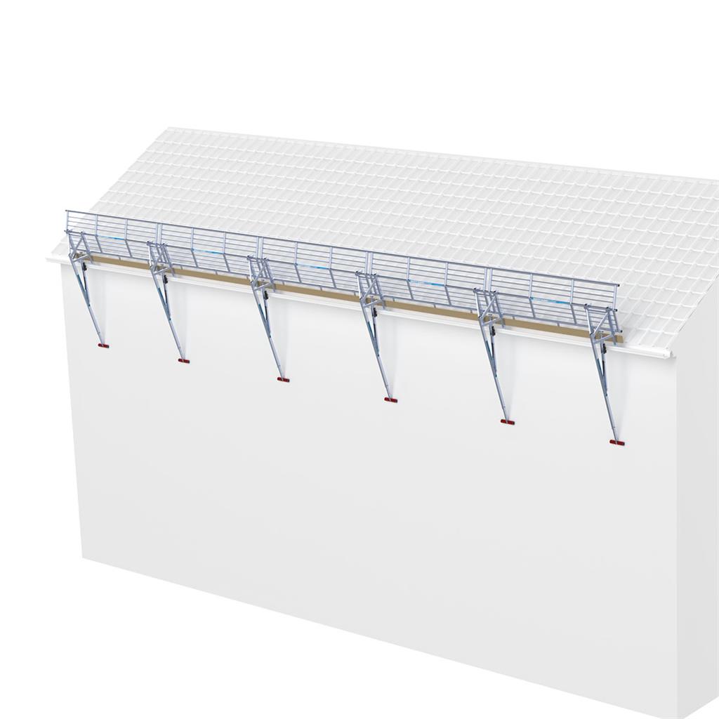 sgsdakrandbeveiliging completesetstbvschuinedakenset15meter